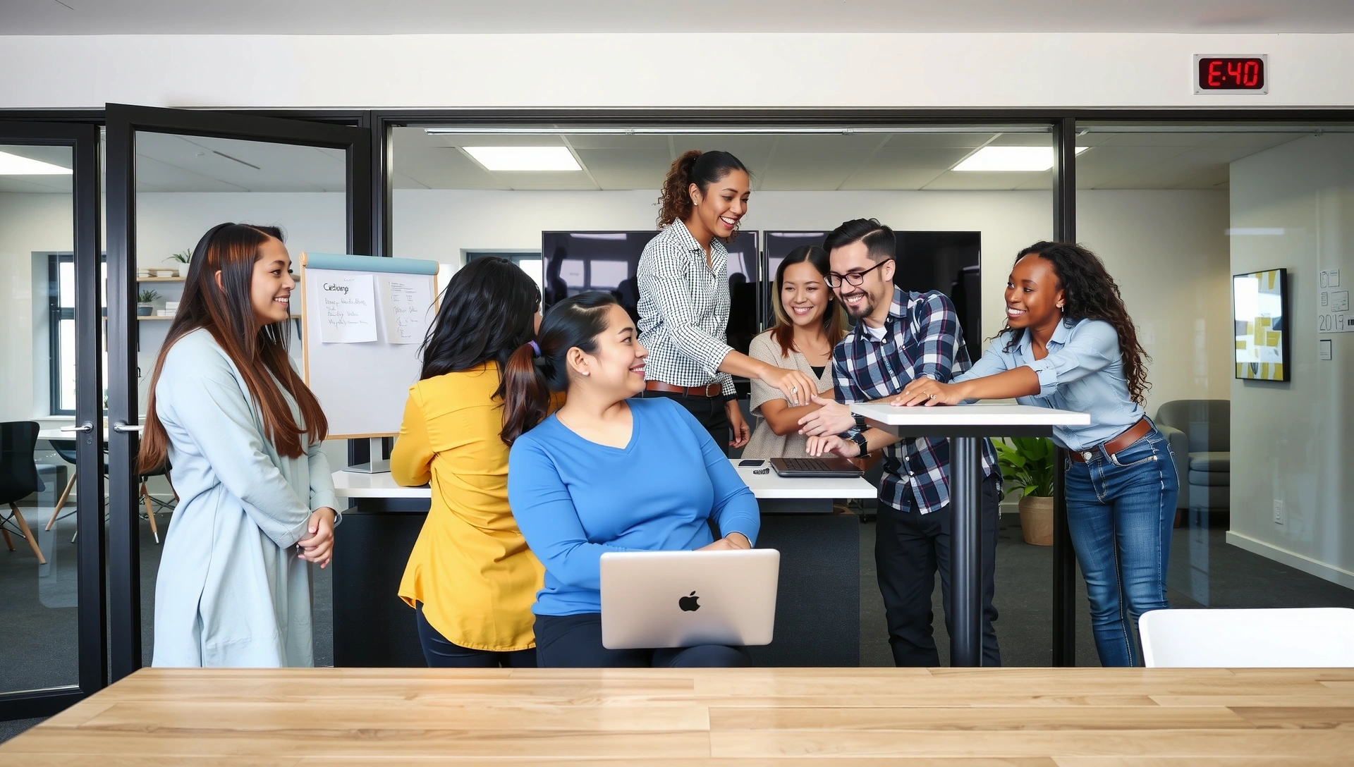 Imagine de fundal inspiratoare cu echipa GrowthCraft